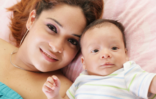 PHOTO: In the Medford area, lower-income new or expectant moms can earn vouchers for taking healthy steps for themselves and their babies. The vouchers can be redeemed for baby supplies. Photo courtesy of Jackson Care Connect.