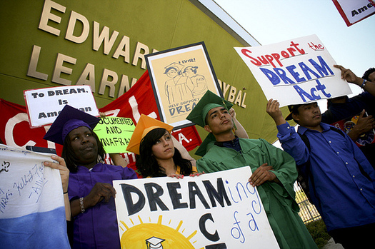 PHOTO: New York's budget has been finalized, but Gov. Andrew Cuomo lost a fight to include the Dream Act  a popular measure that would have offered college tuition assistance to thousands of undocumented immigrant children. Photo credit: Antonio R. Villaraigosa/CC.