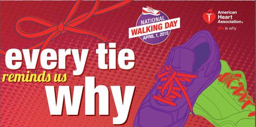 IMAGE: Today is National Walking Day, as kids and adults across North Dakota are being encouraged to starting taking some steps toward better health. Image credit: American Heart Association.