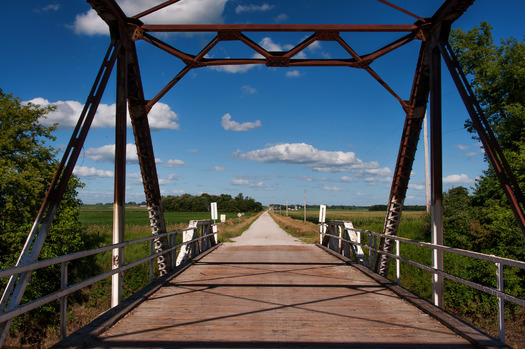 PHOTO: Iowa has one of the country's highest percentages of bridges in need of major repair or upgrading, according to a new report that breaks down the numbers state by state. Photo credit: Carl Wycoff/Flickr.