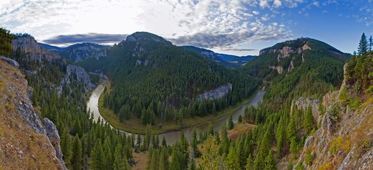 PHOTO: Montana's Smith River has made the top 10 list for most endangered rivers, issued by the group American Rivers. Plans for a large copper mine are listed as a threat to the waterway.    Photo credit: Fish Eye Guy Photography.