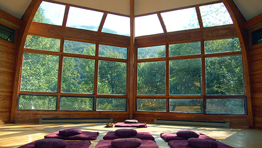 PHOTO: The Menla Mountain Retreat Center in Phoenicia, New York, will be the site of the first Mindfulness for Leadership Excellence program in the U.S., addressing digital overload. Photo courtesy of Menla Mountain Retreat Center.