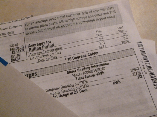 PHOTO: While electricity bills will soon be going up again for Xcel Energy customers in Minnesota, the rate hike is much less than the company was seeking. Photo credit: John Michaelson.