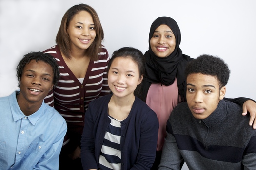 PHOTO: Five high school seniors each will be awarded a $5,000 scholarship Saturday at the 23rd Annual Beat the Odds Celebration from Children's Defense Fund-Minnesota. (Left to right: Martell Person, Makayla Hout, Kao Soua Yang, Nasro Mohamed, Randy Mathews) Photo credit: Children's Defense Fund - Minnesota.