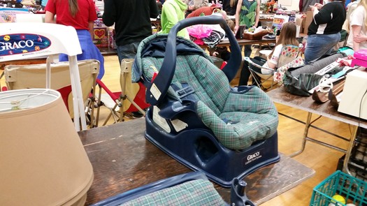 Minnesotans Urged To Steer Clear Of Car Seats At Garage Sales