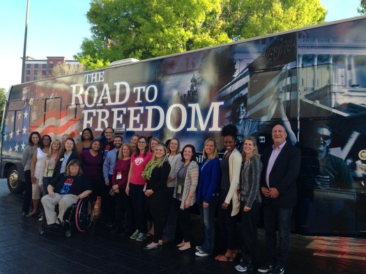 PHOTO: The ADA Legacy Tour travels to 48 states over the next year to celebrate the 25th anniversary of the Americans with Disabilities Act. Photo courtesy of ADA Legacy Tour.