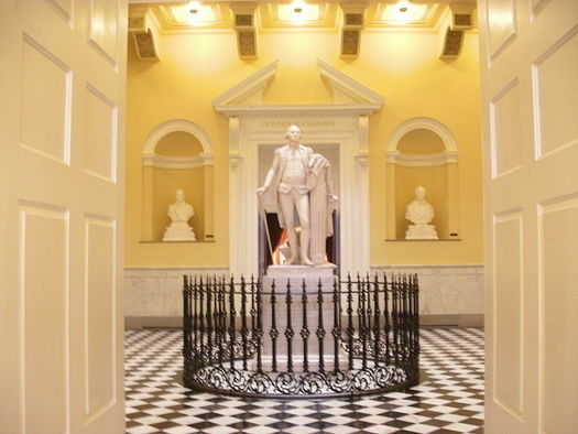 PHOTO: An amended gift limit is making the ethics bill just passed by the Virginia General Assembly more palatable to watchdogs. Photo of the state Capitol's interior courtesy of Wikimedia.