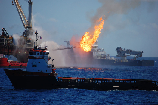 PHOTO: The fifth anniversary of the Deepwater Horizon explosion and subsequent oil spill highlights concerns over offshore oil drilling along North Carolina's coast. Photo credit: NOAA.