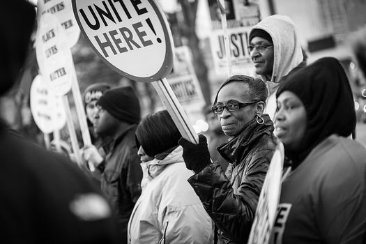 American Friends Service Committee has been on the ground in Baltimore and is calling for police to scale back their presence in promote safety. Credit: Dorret/flickr.com.