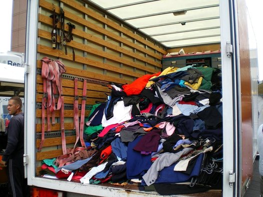 PHOTO: It's spring cleaning time, but before tossing old clothing or household items in the trash, Hoosiers are encouraged to help others in their community by donating items to a local charity organization. Photo credit: Jen Waller/Flickr.