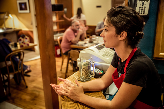 PHOTO: According to the Center for American Progress, more than half of workers who would receive a raise under a minimum wage increase from $7.25 to $12 an hour are women. Photo credit: Mahat Tattva Dasa/Flickr.