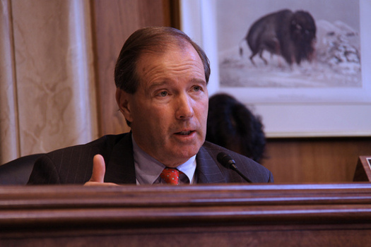 PHOTO: U.S. Sen. Tom Udall of New Mexico says a quarter of million workers in the state would benefit if Congress approves legislation that would increase the federal minimum wage to $12 per hour by 2020. Photo credit: Sen. Udall