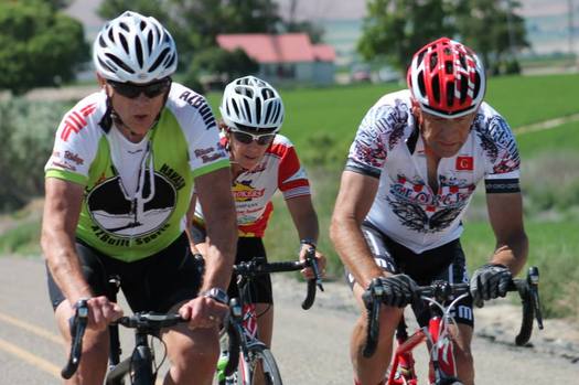 PHOTO: Cyclists of all ages and abilities participate in the Great Owyhee Ride Against Hunger to benefit Oregon Food Bank partners in southeastern Oregon. Photo credit: Tami Hart, Oregon Food Bank.