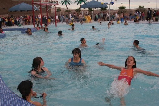 PHOTO: Summertime in Nevada can be a deadly season in backyard swimming pools and on lakes and rivers, but National Drowning Prevention Month each May stresses water safety. Photo credit: Clark County, Nevada.