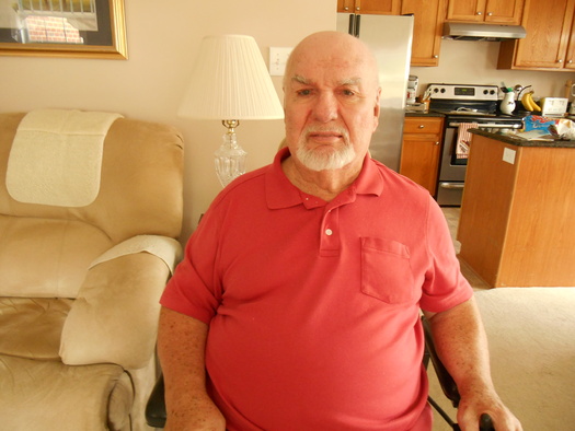 PHOTO: Retiree Ken Cowick of Cary paid $1,200 more in taxes this year as a result of the 2013 elimination of the medical expense deduction in the North Carolina tax code. Photo courtesy: Ken Cowick.