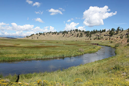 PHOTO: The Bureau of Land Management wants public input for a master leasing plan for energy development in Colorado's South Park Basin, an area that supplies more than half of Denver's drinking water. Photo credit: Jeffrey Beall/Wikimedia Commons.