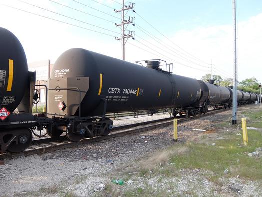 The new federal Transportation Department safety rules for oil shipments by rail are being challenged in court with the petitioners saying they don't go far enough. Credit: Kirby Urner/Flickr.