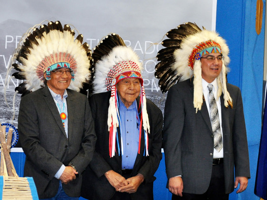 The Blackfeet Nation is hosting a Badger Two-Medicine Day on Saturday at Mitten Lake. Hikes, trail rides, language lessons and ceremonies all are free to the public. Credit. U.S. Forest Service.