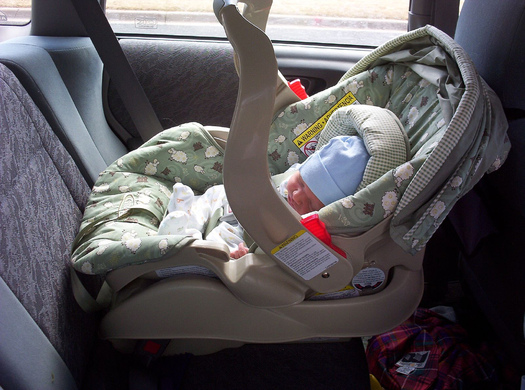 Parents in Minnesota are being reminded never to leave children inside a vehicle unattended. Credit: Chris Wiegand/Flickr.
