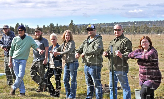 Plans are well under way for a sustainable farm and ranch operation to be run by veterans. The nonprofit Central Oregon Veterans Ranch purchased the land near Bend in 2013. Credit: Howard Gorman.