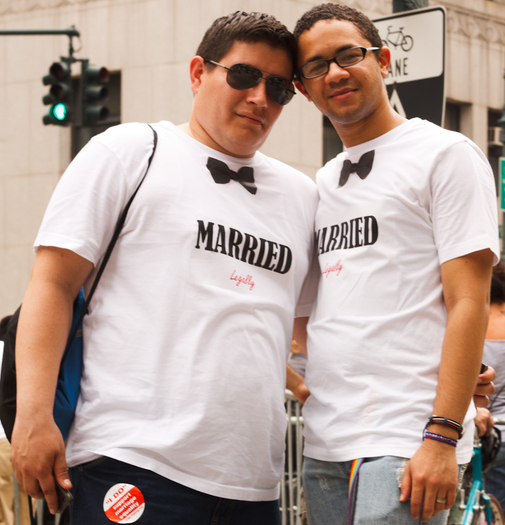 PHOTO: Same-sex couples who marry are eligible for health coverage under the Affordable Care Act outside of the open enrollment periods, but they need to act within 60 days of their marriage. Photo credit: Jose Antonio Navas/Flickr.