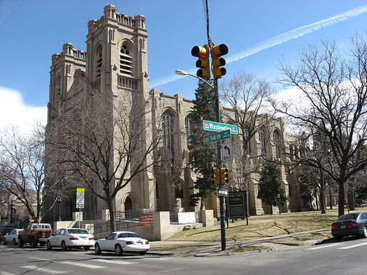 PHOTO: The U.S. Episcopal Church is encouraging the Diocese of Colorado and its parishes to address climate change by reinvesting portfolios in clean energy. The church's governing body passed a resolution to divest $380 million from fossil fuels at its national convention. Photo credit: Nyttend/Wikimedia Commons.