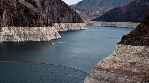 Colorado River supports millions of people in Nevada and several other Western states. Courtesy: NASA