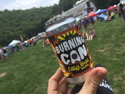 Photo: Organizers at the Second Annual Burning Can Festival in Brevard opted to turn their festival into a private party and refund 2,000 ticket holders in order to remain in compliance with the law. Photo courtesy: S. Carson