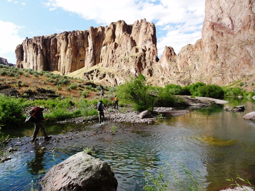 Hikes along the West Little Owyhee River are just one option for outdoor recreation in the Owyhee Canyonlands. Eight conservation groups have formed a coalition to protect the area as federal wilderness. Credit: Jeremy Fox/Owyhee Coalition.