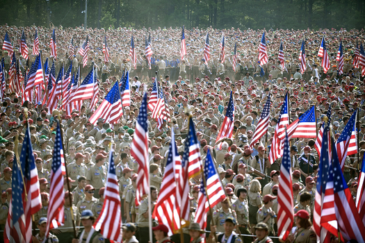 Boy Scouts of America event. Credit: U.S. Defense Department.