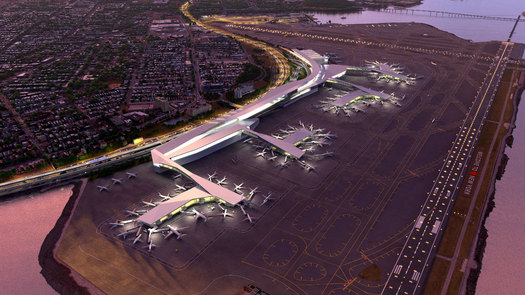 PHOTO: The planned revitalization of New York City's LaGuardia Airport is expected to bring thousands of new jobs to the region. Photo courtesy Office of Gov. Andrew Cuomo.