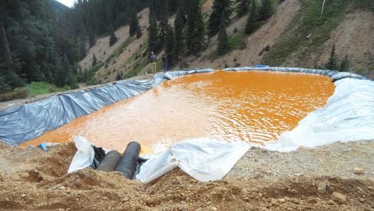No drinking, cooking or bathing with water from Animas River for Farmington, New Mexico, following the Gold King Mine spill in Colorado. Courtesy: Environmental Protection Agency 