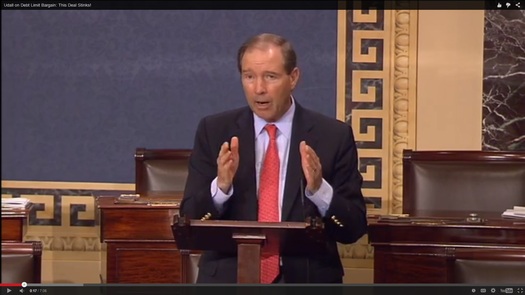 U.S. Senator Tom Udall of New Mexico advocating states recognize a tribal ID for 220-thousand Native Americans living in the state. Courtesy: U.S. Senator Tom Udall