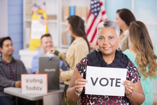 Wisconsin was the first state to ratify the 19th Amendment, which gave women the right to vote. But the chair of the Wisconsin Women's Network says the state has been moving backward in the past few years. Credit: Pamela Moore/iStockPhoto.com