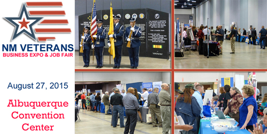 The New Mexico Veterans Business Expo and Job Fair is happening Thursday at the Albuquerque Convention Center. Credit: New Mexico Veterans Business Expo and Job Fair