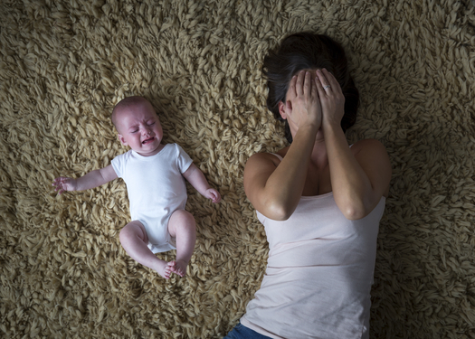 Only 13 percent of American women have access to paid maternity leave. Credit: SolStock.