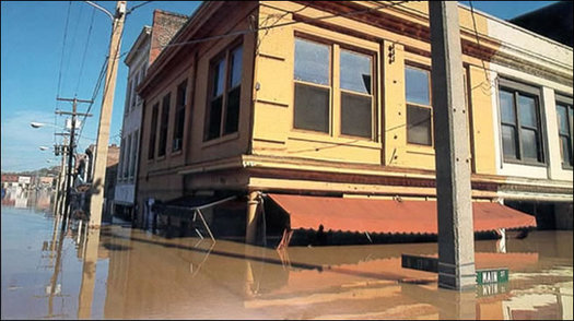 Because of coastal flooding, a Virginian is pressing Washington for action on climate change. Photo by NOAA.