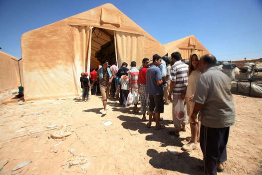 Thousands of Syrians are displaced as a result of the country's civil war. Some are expected to arrive in Tennessee in the next few months. Credit: United Nations