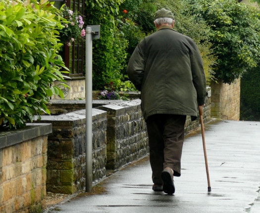 The arrival of fall is also a reminder to help older loved ones check for fall risks around their homes, and encourage them to do strength and balance training. Credit: Greg Stotelmyer