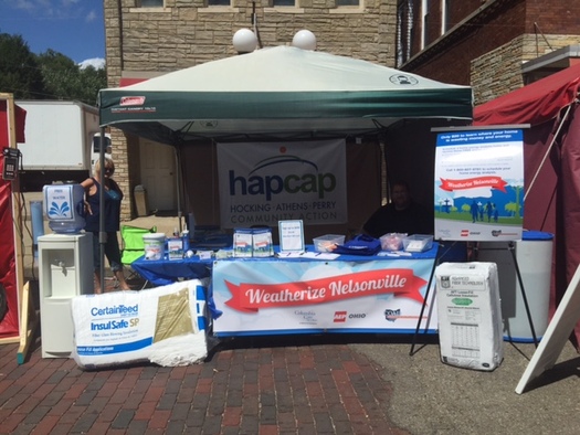 Weatherize Nelsonville aims to weatherize 300 homes by the end of 2016. Credit: Marcy Dixon/ COAD