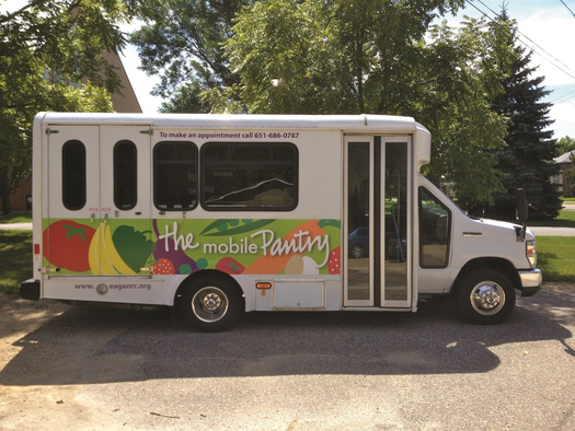 Competitive grants worth $1 million are going out to 17 food shelves in Minnesota to start or expand their mobile programs. Courtesy: Hunger Solutions Minnesota