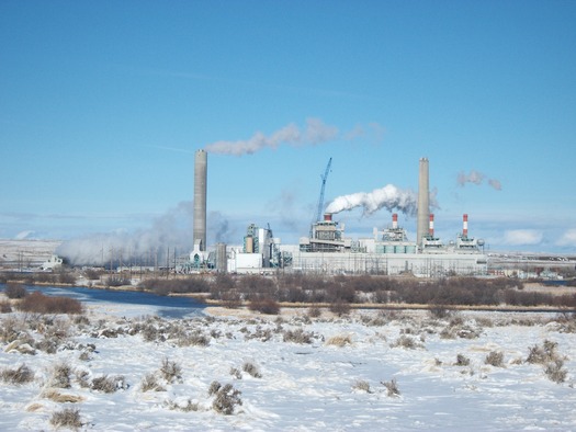 The coal-fired Dave Johnston Power Plant in Glenrock, Wyo. Credit: Powder River Basin Resource Council.