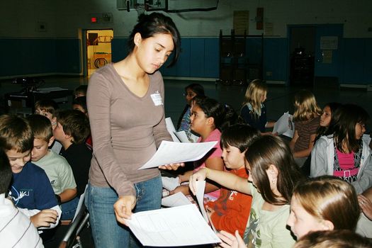 Without a budget, teachers may be asked to work without pay. Credit: Michelle Collins/ Wikimedia Commons