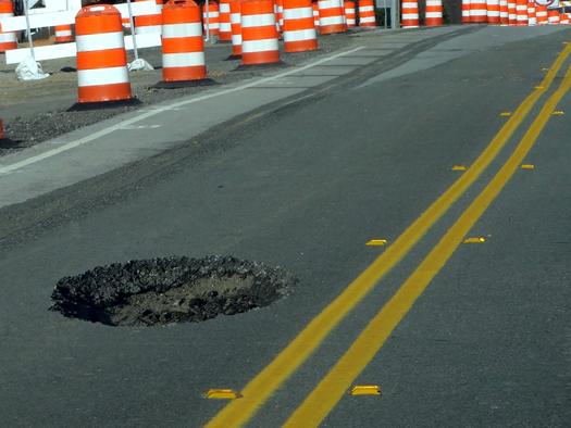 A new report connects Michigan road woes and other economic troubles to business tax cuts. Credit: DodgertonSkillhause/Morguefile