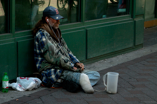Connecticut was the first state in the nation to end chronic homelessness among veterans. Credit: R0sss/Flickr.