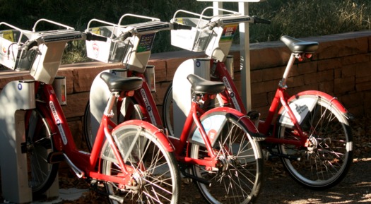 A new study of bike-share programs in Sun Belt cities shows the majority of rides are replacing other modes of transportation. Credit: Seraphimblade/Wikimedia Commons