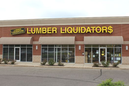 A consumer watchdog group is praising Lumber Liquidators for removing potentially toxic products from its stores. Credit: Dwight Burdette/Wikipedia, CC
