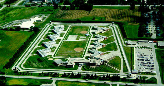 Prisons, such as the Racine Correctional Institute, have been a growth industry in Wisconsin, which now spends more tax dollars on correction than on education. Credit: Wisconsin Dept. of Corrections