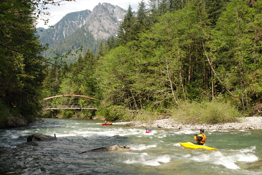 The Middle Fork Snoqualmie River is one of two that received protection as Wild and Scenic just a year ago. (Thomas O'Keefe)