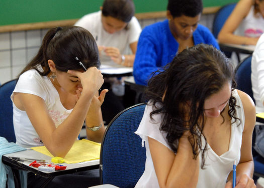 Advocates for students say testing is not the only way to gauge their progress. (Wilson Dias/Wikimedia Commons)